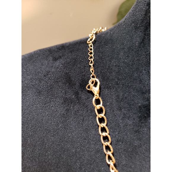 Women Embellished Multicolor Encrusted Rhinestone Peacock Bib Statement Necklace - Picture 7 of 7